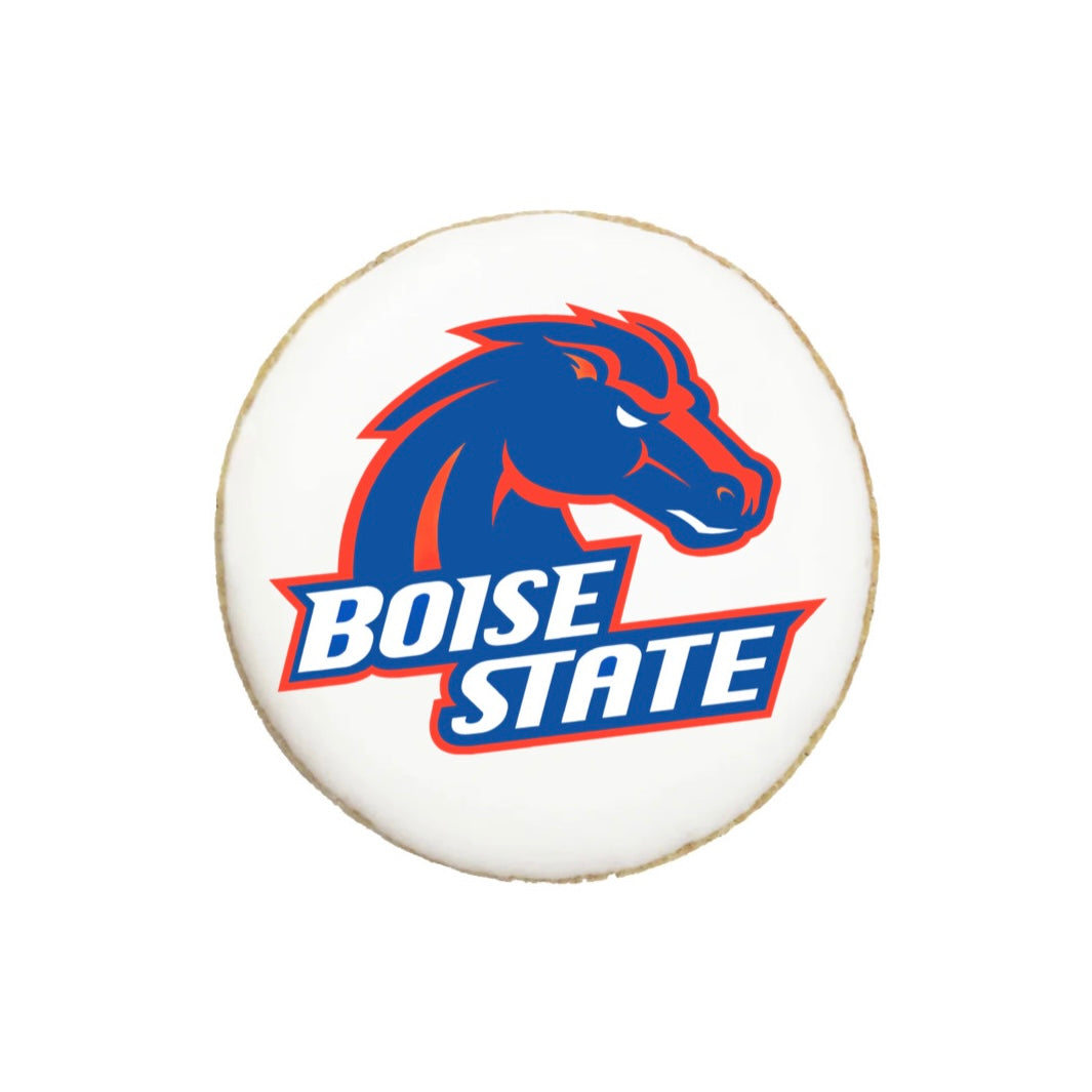 Boise State University Graduation Cookies ModernBiteLA