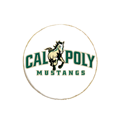Cal Poly University Mustangs Graduation Cookies - Modern Bite