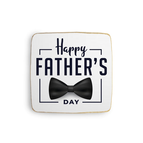 Square Fathers Day Cookie (Dozen) - Modern Bite
