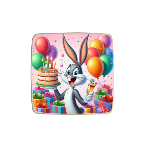 Bugs Bunny | Kids Birthday Custom Cookies