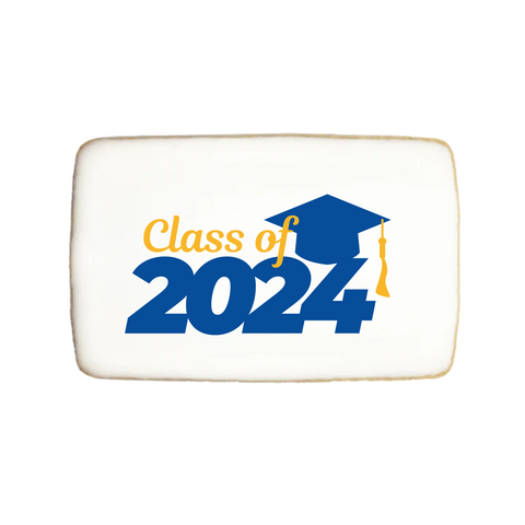 Graduation Cookies "Class of 2024" - Modern Bite