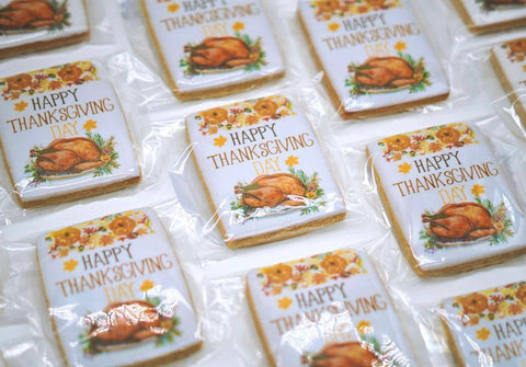 Thanksgiving "Turkey" Custom Cookie