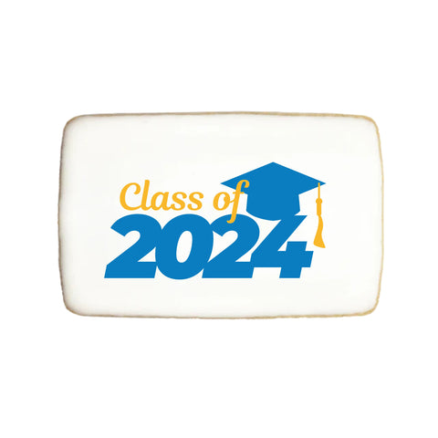 Graduation Cookies "Class of 2024" - Modern Bite