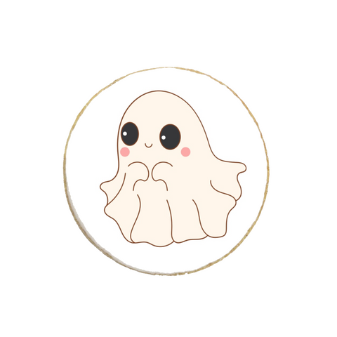 “Cute Ghost" Halloween  Custom Cookie