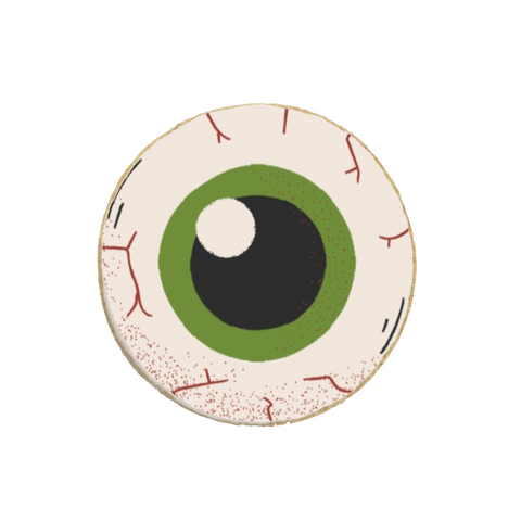 Halloween "Eyeball" Custom Cookie