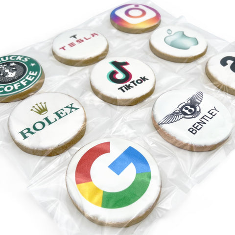 Graduation Cookies | University School College Custom Logo Cookies - Modern Bite