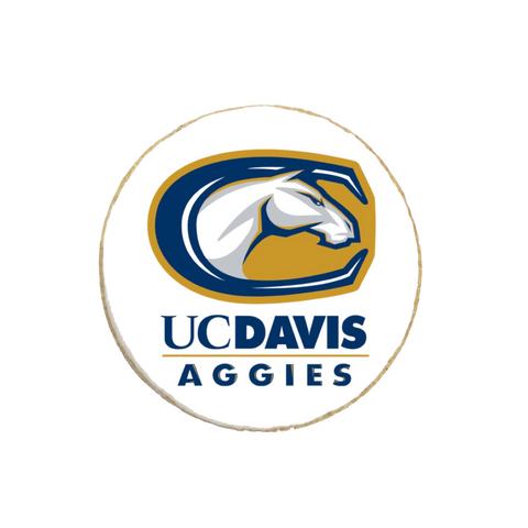 UC Davis Aggies Graduation Cookies