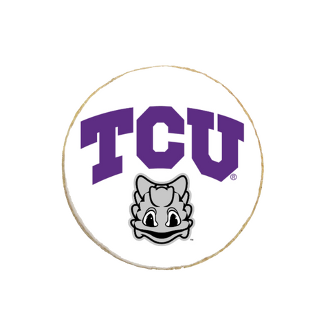 Texas Christian University Graduation Cookies - Modern Bite