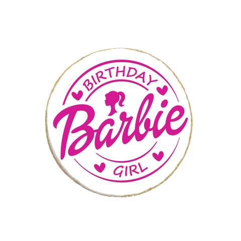 Barbie | Kids Birthday Custom Cookies