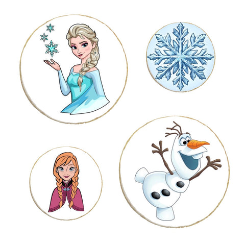 Frozen Themed Elsa Custom Cookies - Modern Bite