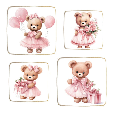 Cute Bear | Kids Birthday Custom Cookies