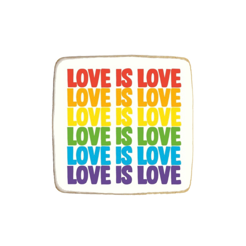 Love is Love Pride Month Custom Cookies