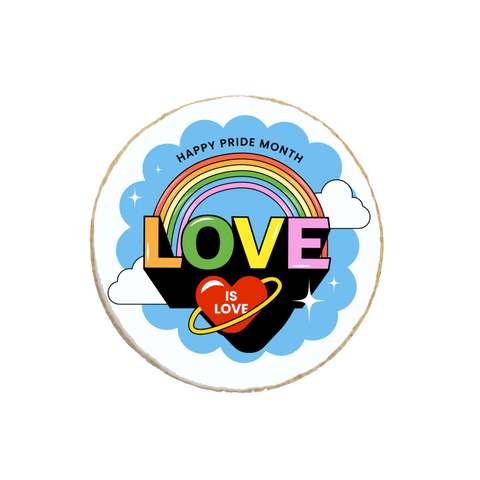 Love is Love Pride Month Custom Cookies