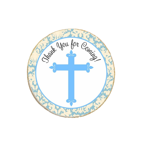 Baptism Cross | Boy and Girl |  Custom Cookies