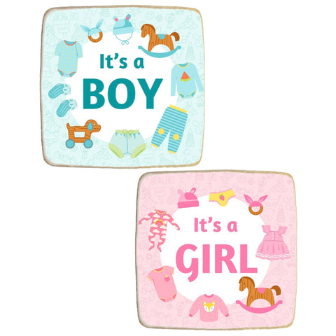 Baby Shower | Boy or Girl | Custom Cookies