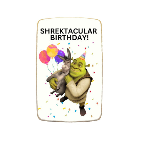 Shrek | Birthday Custom Cookies