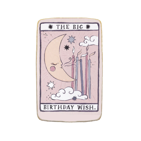 Tarot Themed Birthday Custom Cookies