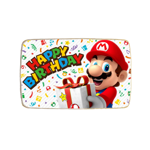 Super Mario | Kids Birthday Custom Cookies