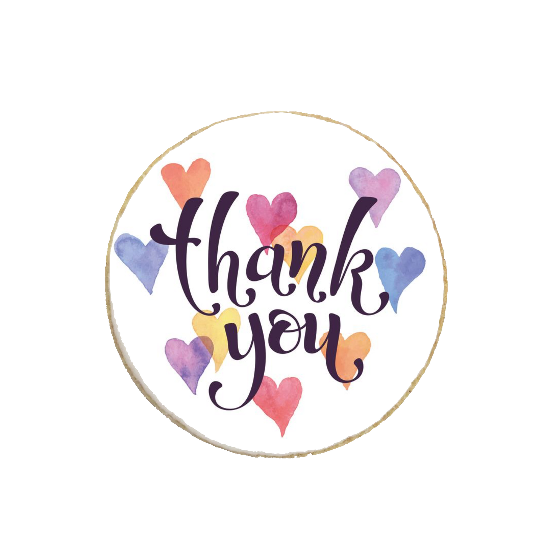 Thank You Appreciation Custom Cookies – ModernBiteLA