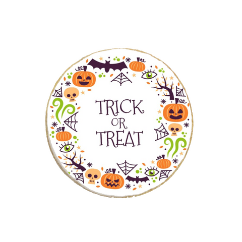 Trick or Treat Halloween Custom Cookies