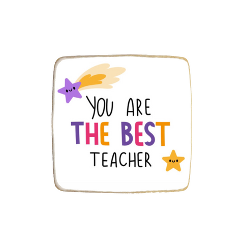 Best Teacher Appreciation Custom Cookies