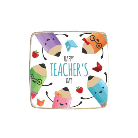 Teacher's Day Appreciation Custom Cookies