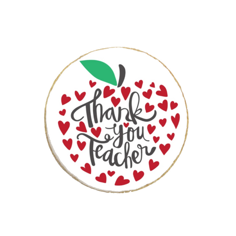 Teacher Appreciation Custom Cookies