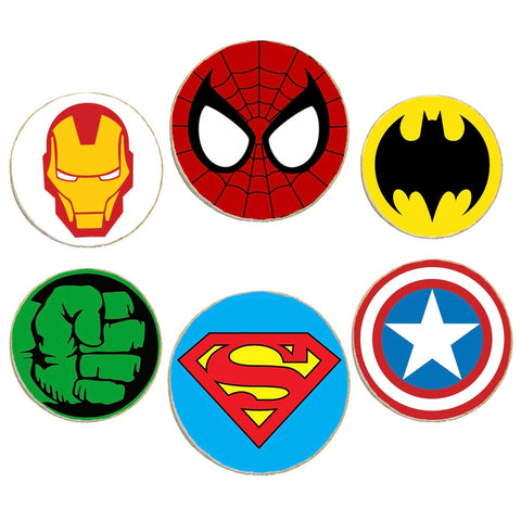 Superhero Custom Cookies | Spider-Man Batman Hulk Iron Man Superman Captain America