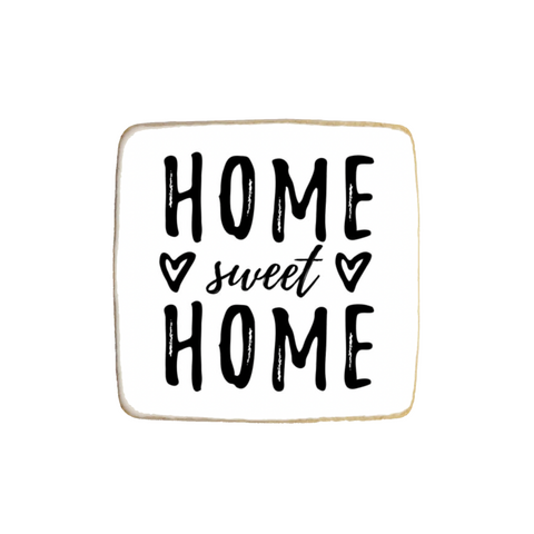 Home Sweet Home Custom Cookies