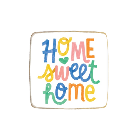 Home Sweet Home Custom Cookies