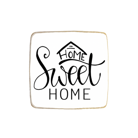 Home Sweet Home Custom Cookies