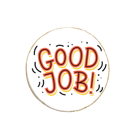 "Good Job" Custom Appreciation Cookie