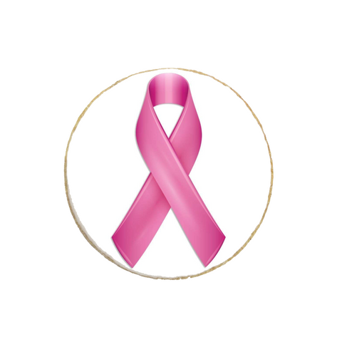 Breast Cancer Awareness Custom Cookies | Pink Ribbon