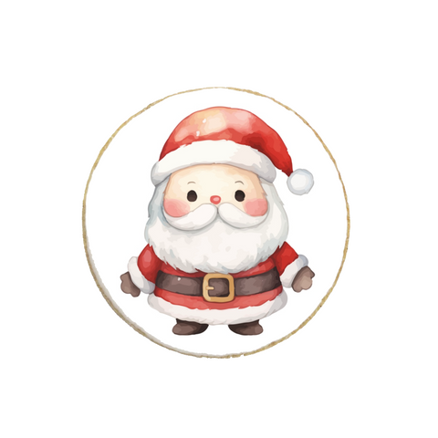 "Santa" Christmas & New Year Cookie