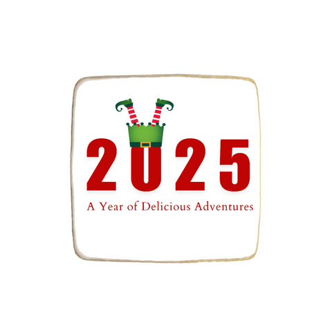 2025 New Year Custom Cookie