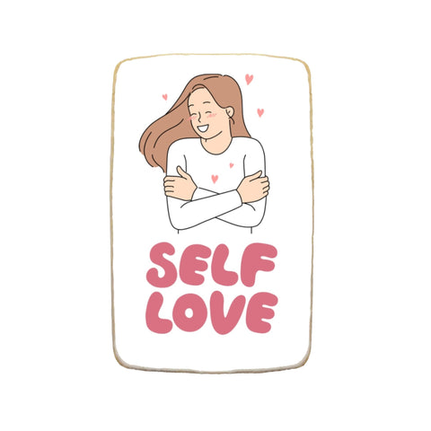 "Self Love Women" Valentine's Day Custom Cookie