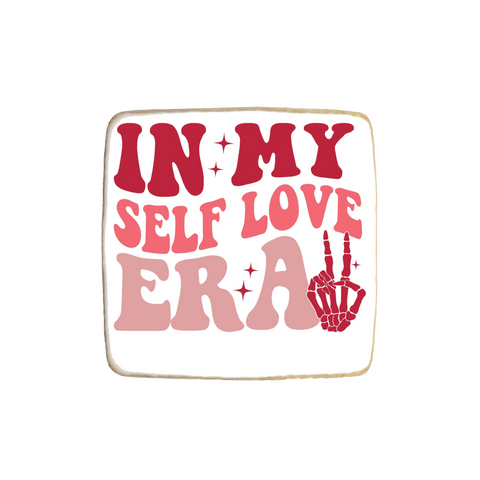 "Self Love Era" Valentine's Day Custom Cookie