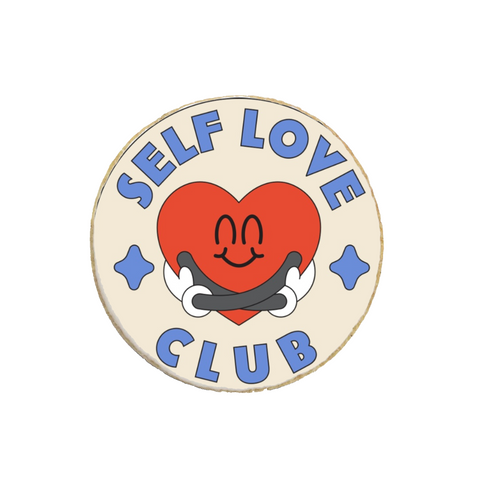 "Self Love Club" Custom Cookie