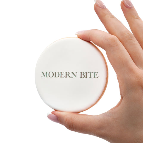 Logo Custom Cookies - Modern Bite