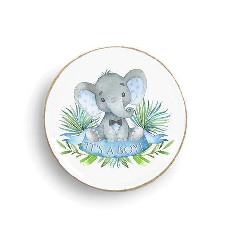 Baby Shower Elephant Cookies - Modern Bite