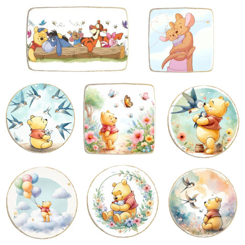 Winnie The Pooh | Kids Birthday Custom Cookies