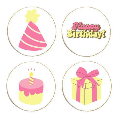 Happy Birthday Custom Cookies