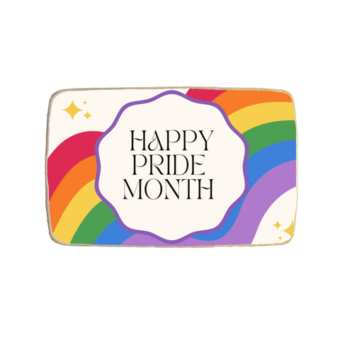 Happy Pride Month Custom Cookies - Modern Bite