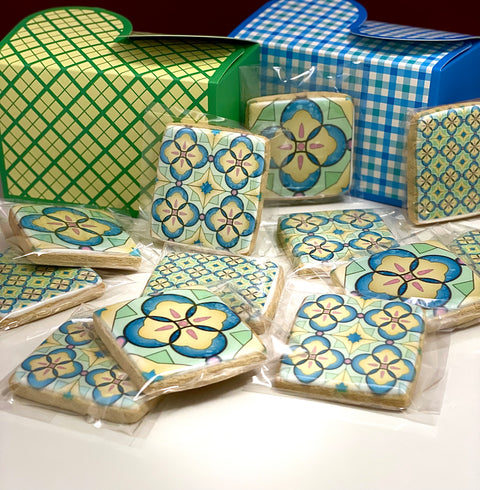Malibu Tiles Gift Box: Rhoda Collection (Dozen) - Modern Bite