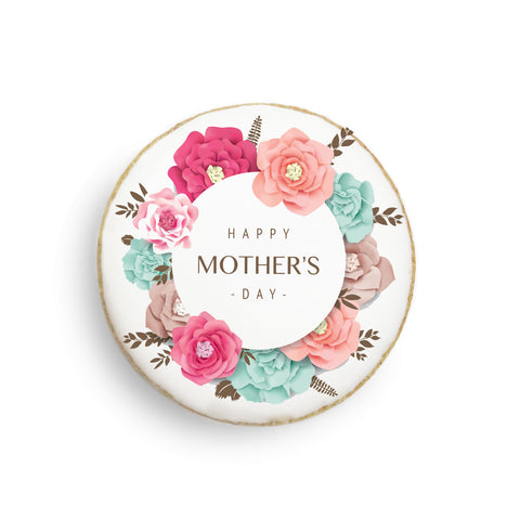 Round Mothers Day Print Cookie (Gift Box Available) - Modern Bite