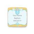 Baptism Square Cookie (Gift Box Available) - Modern Bite